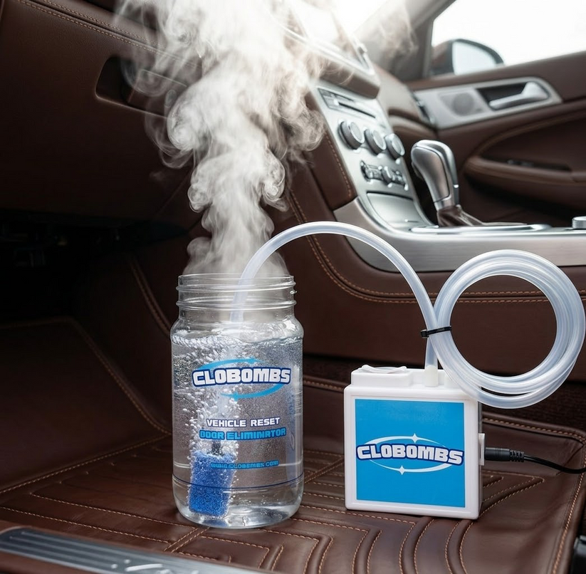 Best Car Odor Eliminator Bomb, Auto Deodorizer & Neutralizer| CloBombs
