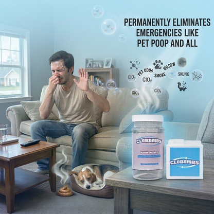 Ultimate Home Odor Removal System - Professional Grade Odor Eliminator Kit