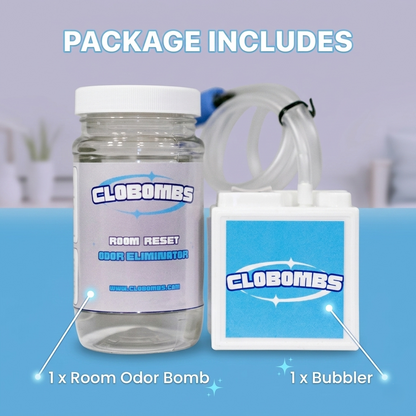 Ultimate Home Odor Removal System - Professional Grade Odor Eliminator Kit