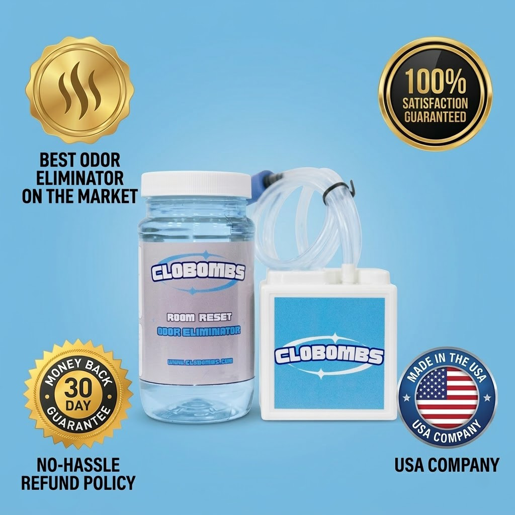 Ultimate Home Odor Removal System - Professional Grade Odor Eliminator Kit