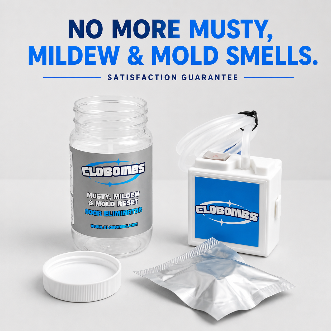 CloBombs Musty, Mildew & Mold Odor Eliminator Kit