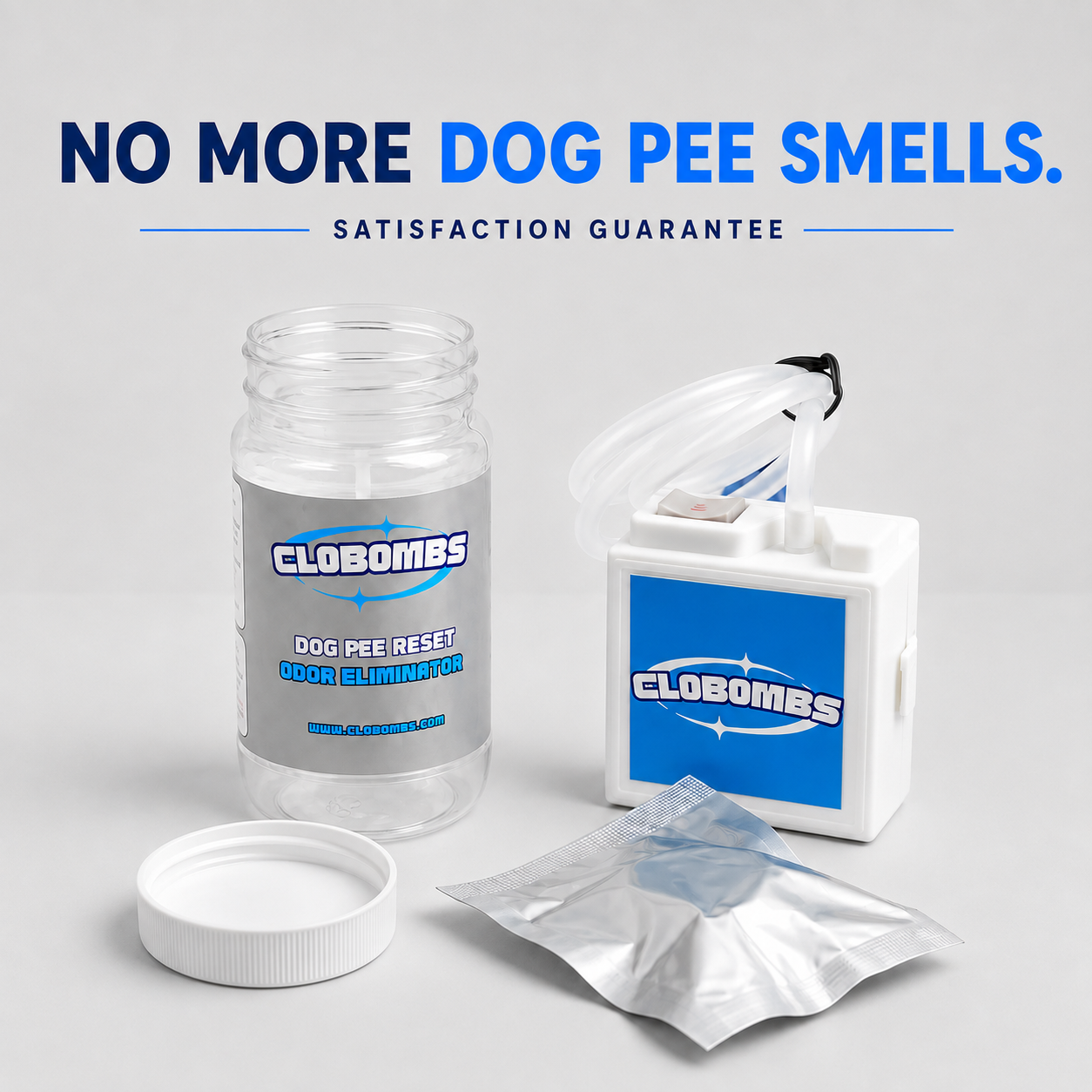 CloBombs Dog Pee & Odor Eliminator Kit