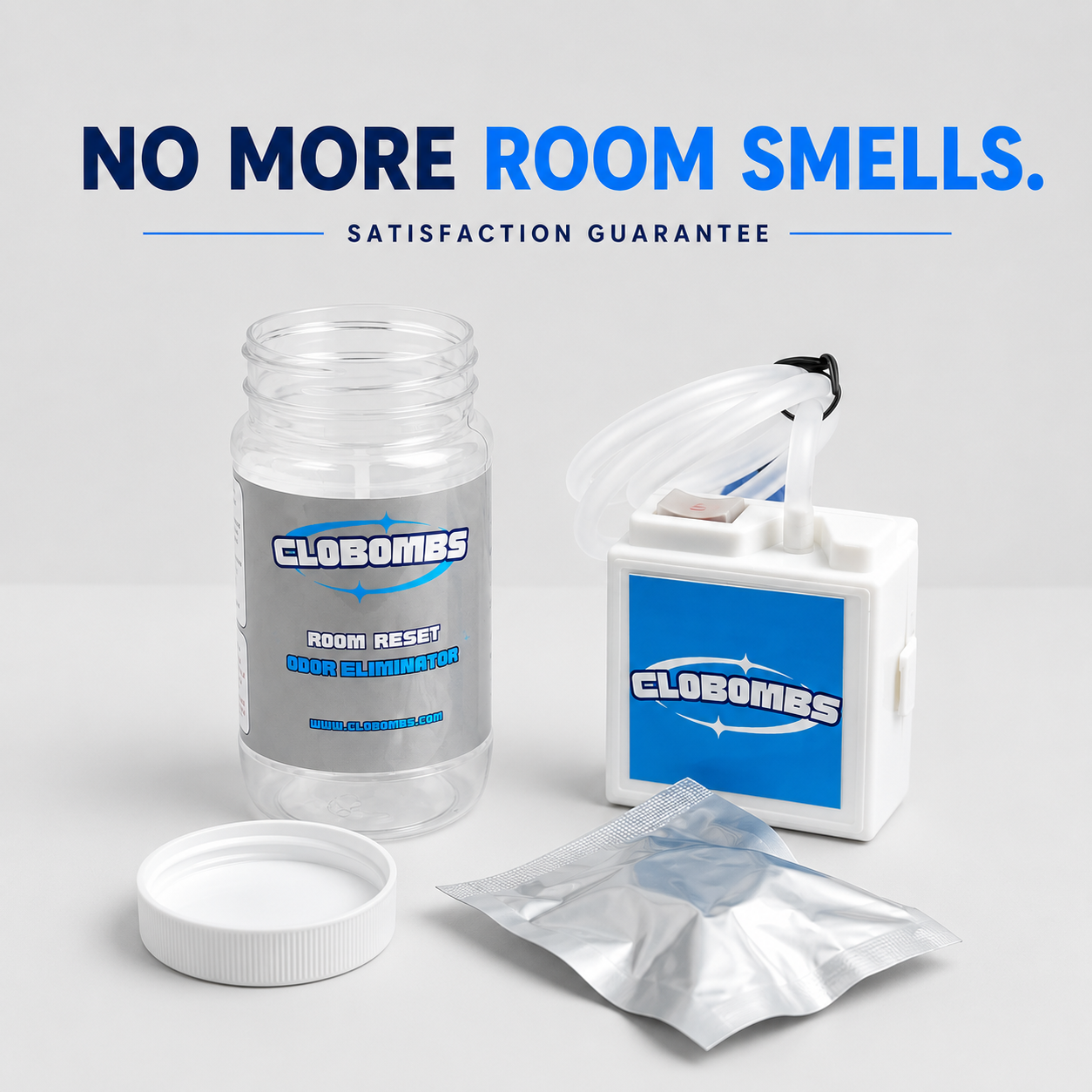 Ultimate Room Odor Removal System - Professional Grade Odor Eliminator Kit