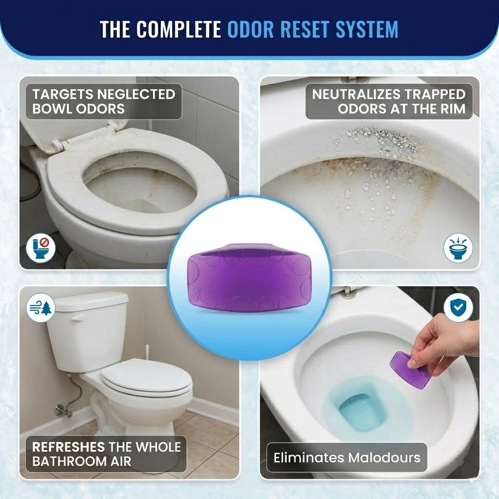 Fresh Grip — 30-Day Toilet & Bathroom Freshener Clip