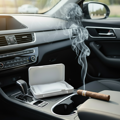 Smoke Relief Pod - 30 Day Continuous Release Vehicle Smoke Odor Absorber Pod