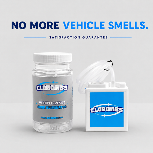 Ultimate Car Odor Removal System - Professional Grade Odor Eliminator Kit